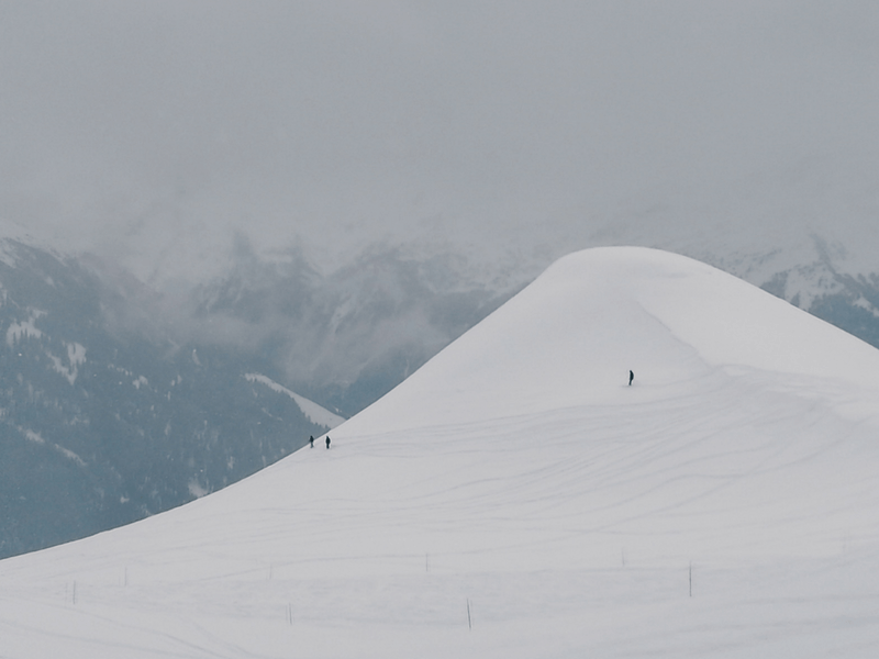 Freeride w Verbier w Alpach Szwajcarskich